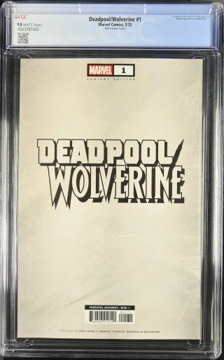Comic gradeado CGC 9.8 - Deadpool / Wolverine #1