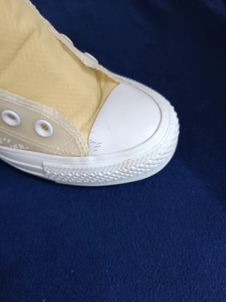 Converse All Star Transparentes Beige/Blanco