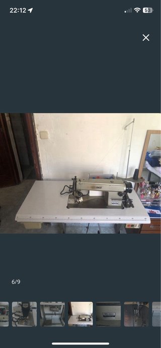 Máquina de coser Juki industrial