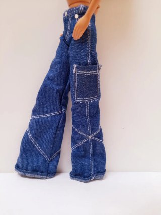 Pantaloni in denim Barbie Happenin' Hair 1998