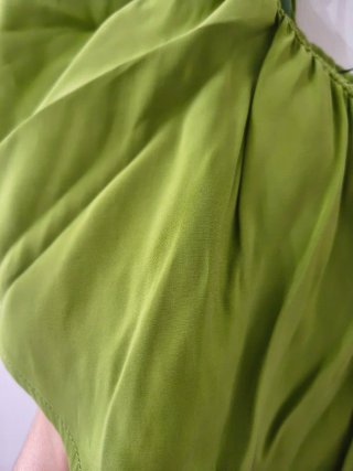 Vestido verde Mango