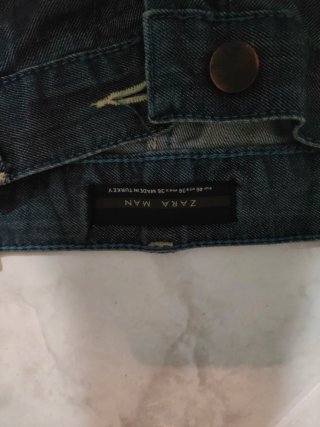 Jeans Zara Uomo Blu
