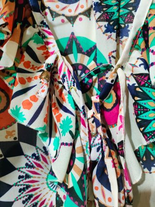 Camicia a fantasia donna