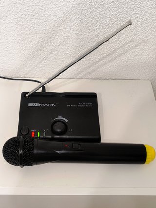Micrófono Inalámbrico Mano MARK MW800 VHF + Maleta