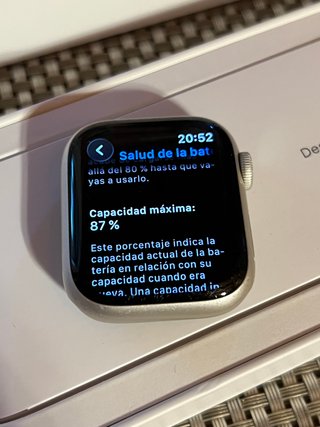Apple Watch Series 7 Plata