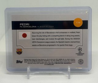 Pedri /99 Fc Barcelona Mojo Japonesa Topps Chrome