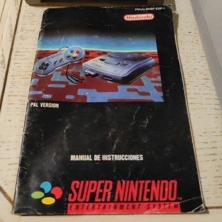 Consola Super Nintendo + Juego + Manual
