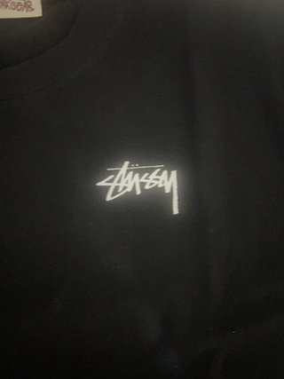 Camiseta Stüssy Negra