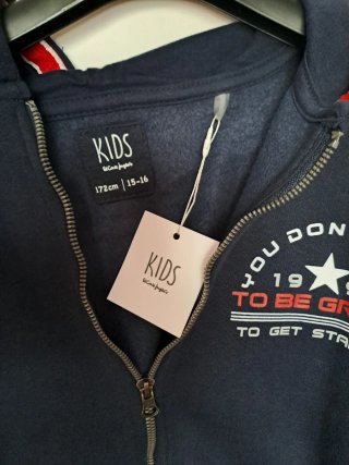 Sudadera 15-16 Años KIDS Azul Sin Estrenar