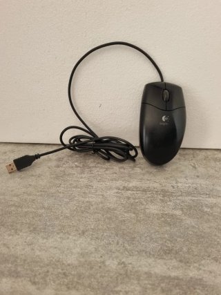 Ratón Logitech USB Negro