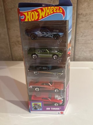 Set 5 Macchinine Hot Wheels