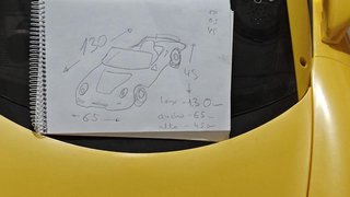 Coche Porsche 911 para niños