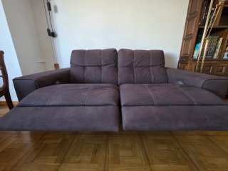 Sofá relax eléctrico 2 plazas 210cm