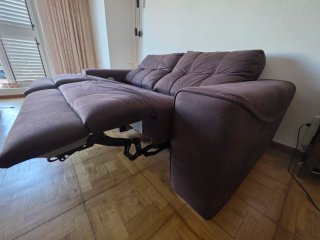 Sofá relax eléctrico 2 plazas 210cm