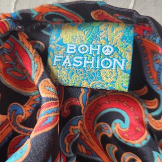 Vestito Lungo Boho Schiena Scoperta Seta Art