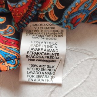 Vestito Lungo Boho Schiena Scoperta Seta Art