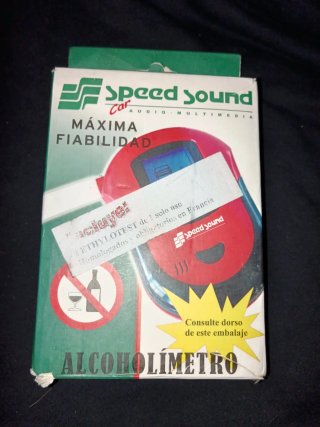 Alcoholímetro Speed Sound Nuevo