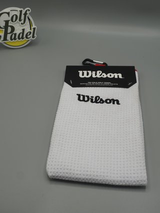 Toalla Golf Wilson Tri-Fold Blanca