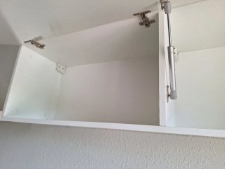 Mueble colgante blanco 130 x 30 x 36 (alto)