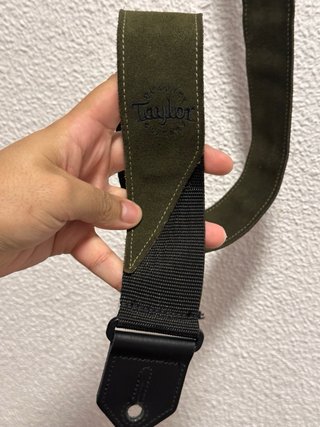 Correa de Guitarra Taylor Suede Verde