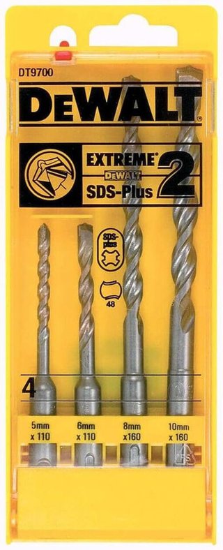 DeWalt DT9700 set 4 punte SDS Plus Extreme