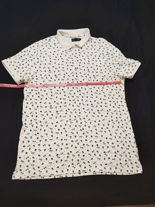 Polo Bershka Calaveras Slim – Talla / Size XL