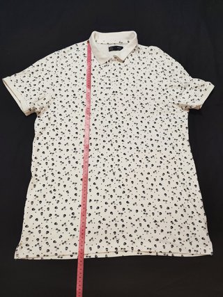 Polo Bershka Calaveras Slim – Talla / Size XL