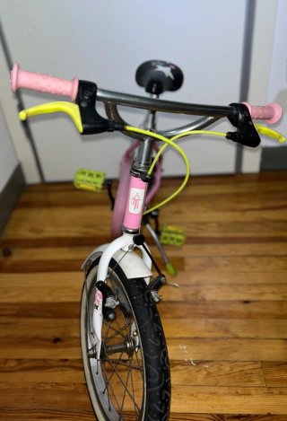 Bici niña 16 rosa