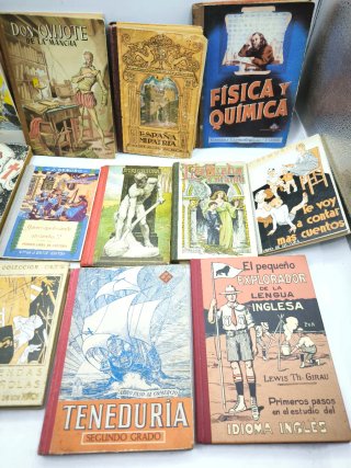 Cuentos,libros y libros de textos antiguos 5€ ud