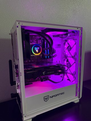 PC Gaming Nfortec Blanco con RGB