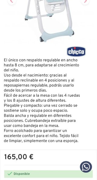 Trona y hamaca Chicco Polly 2 Start Tiburón
