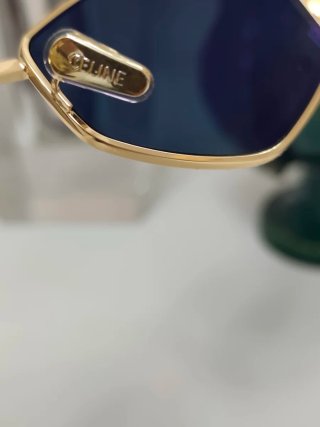 Occhiali da sole Celine donna oro e verdi