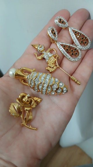 Lote Joyería Vintage y Joyero