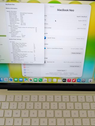 Apple Macbook Neo 13" 512Gb Touch ID Cítrico Top!