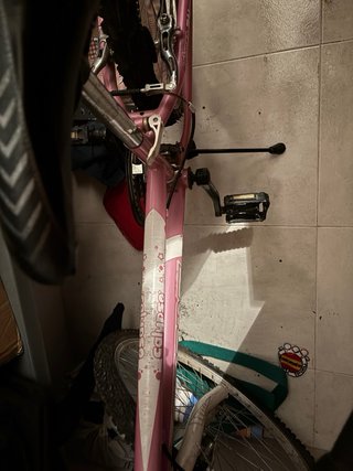 Bicicleta rosa talla M/S