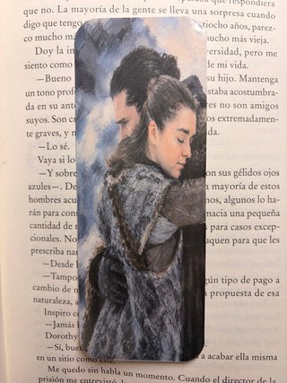 Marcapáginas Arya y Jon Nieve - Juego de Tronos