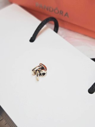 Charm para Pandora Letra R Plata s925
