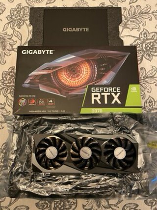 Gigabyte RTX 3070 Tarjeta Gráfica