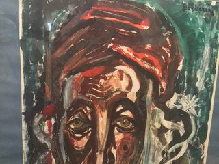 Obra de Arte BORBEREKI-KOVÁCS ZOLTÁN 1952 cuadro