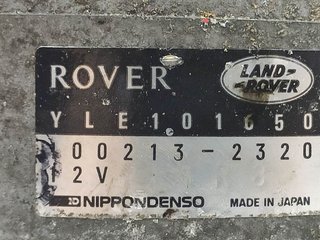 ALTERNADOR MG ROVER MG ROVER SERIE 200 (RF) 1996-1999