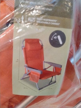 Silla Playa Aktive Beach Plegable Nueva