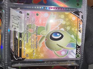 Carta Pokémon Celebi V Danza de los Folíolos