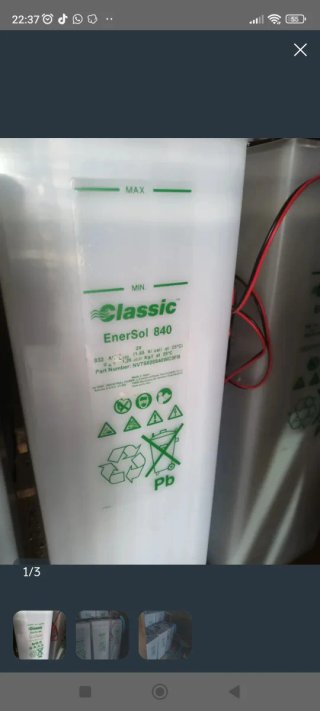 Negociable Kit Baterías Solar Classic