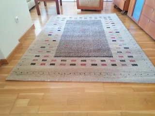 Juego de 3 alfombras de Lana. Precio por las 3