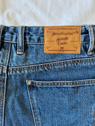Shorts vaqueros Stradivarius cintura alta