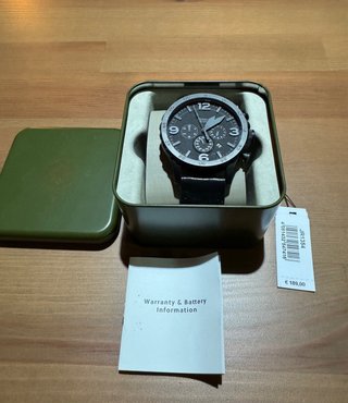Reloj Fossil Cronógrafo Negro JR1354
