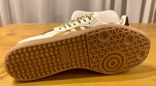 Zapatillas Adidas Samba Blancas y Marrones