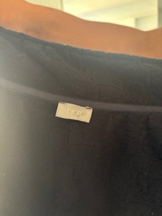 Chaqueta Dior Negra y Gris