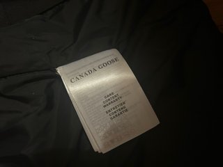 Gilet Canada Goose nero taglia S