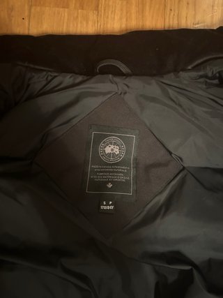 Gilet Canada Goose nero taglia S
